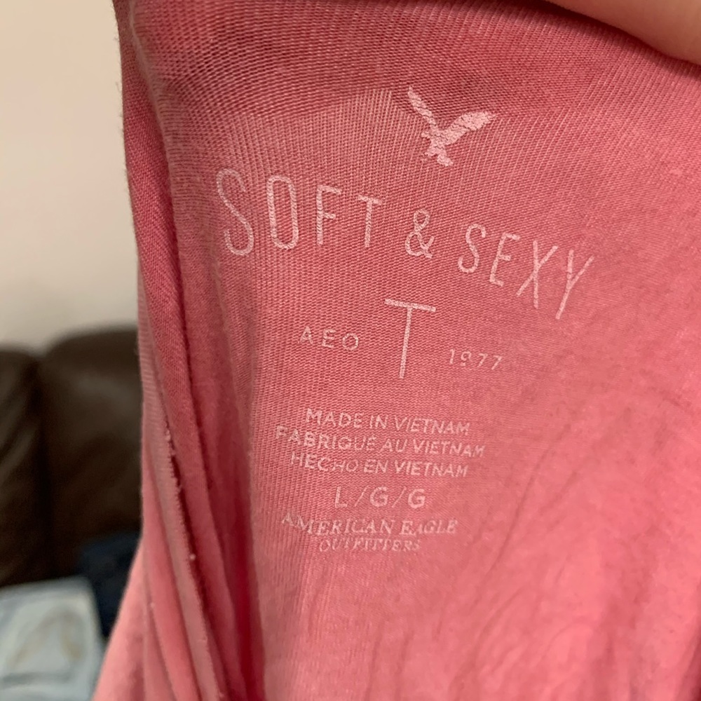 AEO Soft & Sexy Tie Shirt - Picture 3 of 3